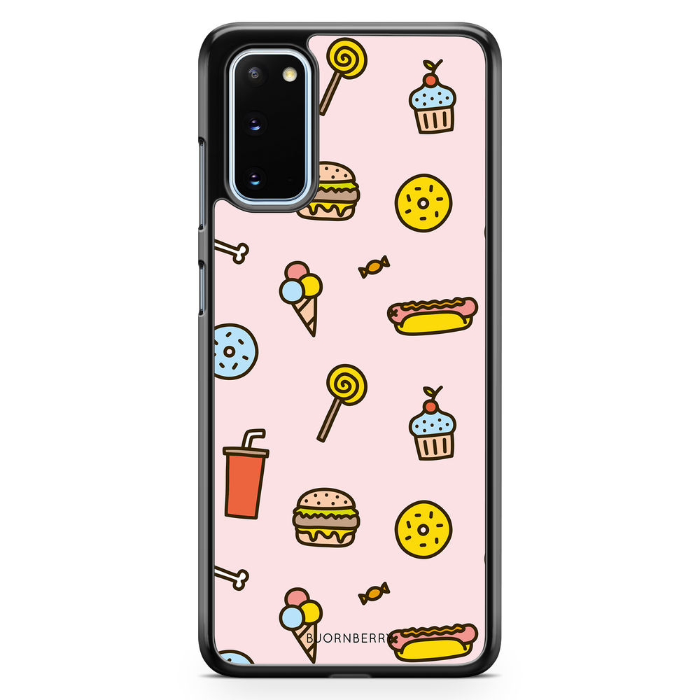 Samsung Galaxy S20 FE Case - Junk Food Pattern