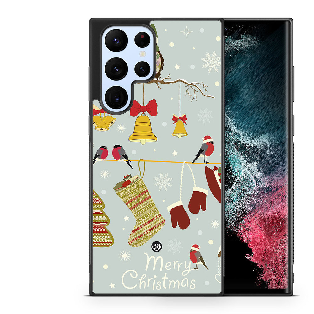 Samsung Galaxy S22 Ultra 5G Case - Christmas Owls