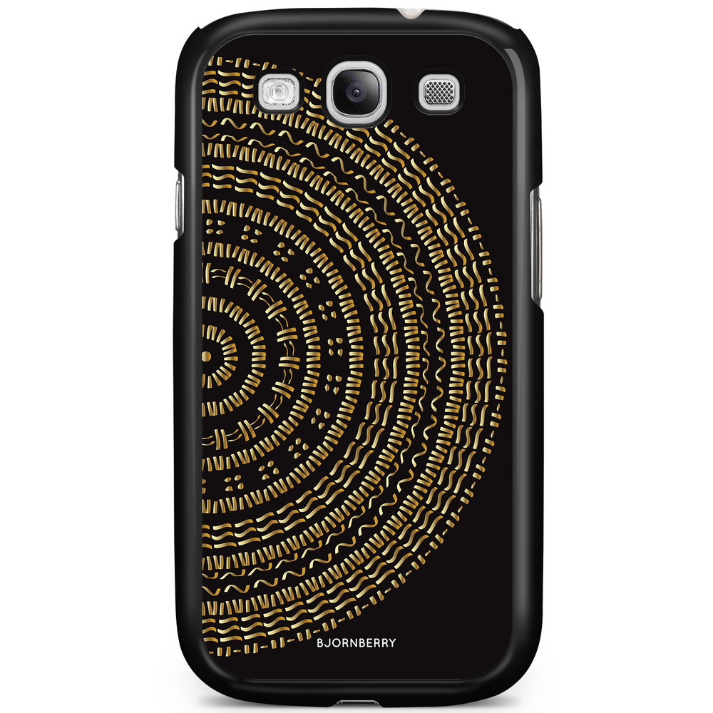 Samsung Galaxy S3 Mini Case - Mandala Gold/Black