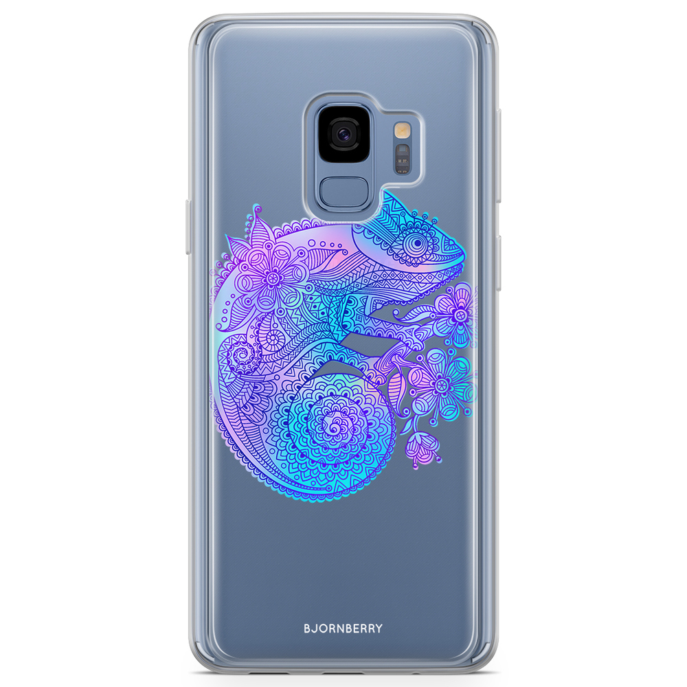 Samsung Galaxy S9 Fashion Skal - Mandala Kameleont