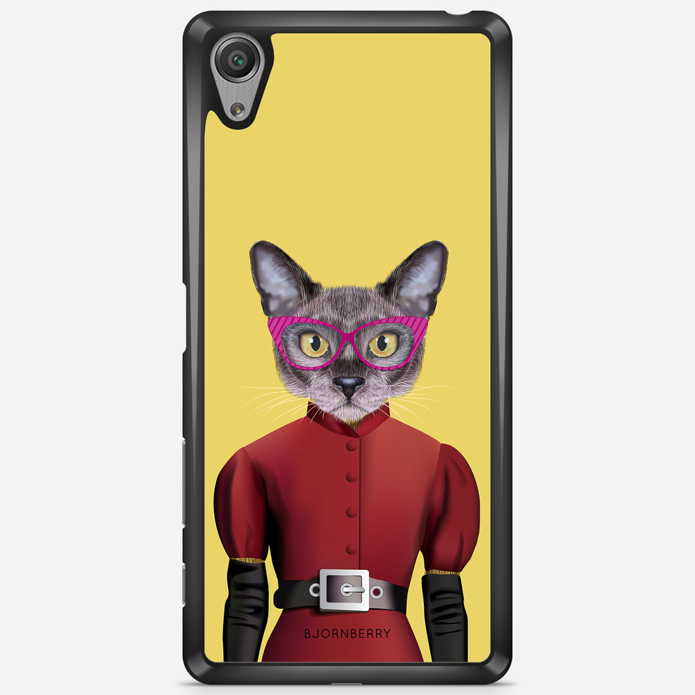 Sony Xperia X Performance Case - Hipster Cat