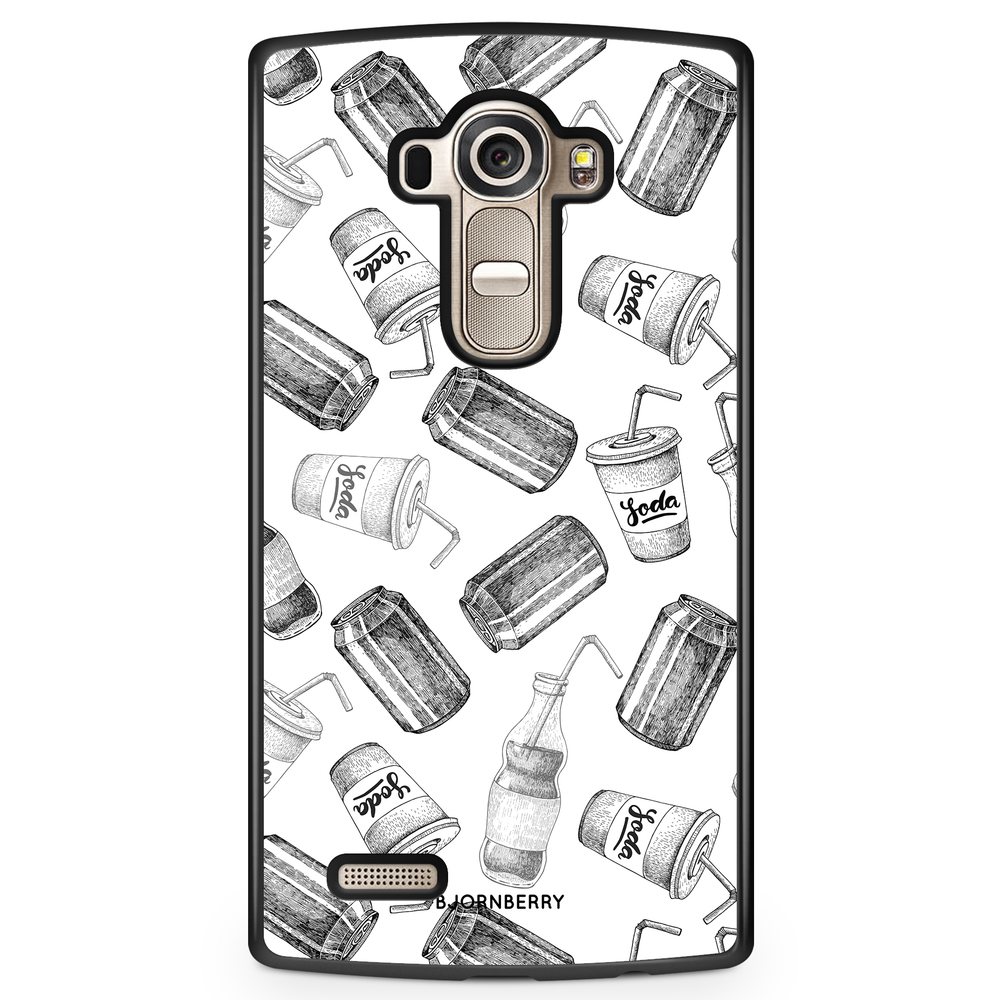 LG G4 Case - Soda Black & White