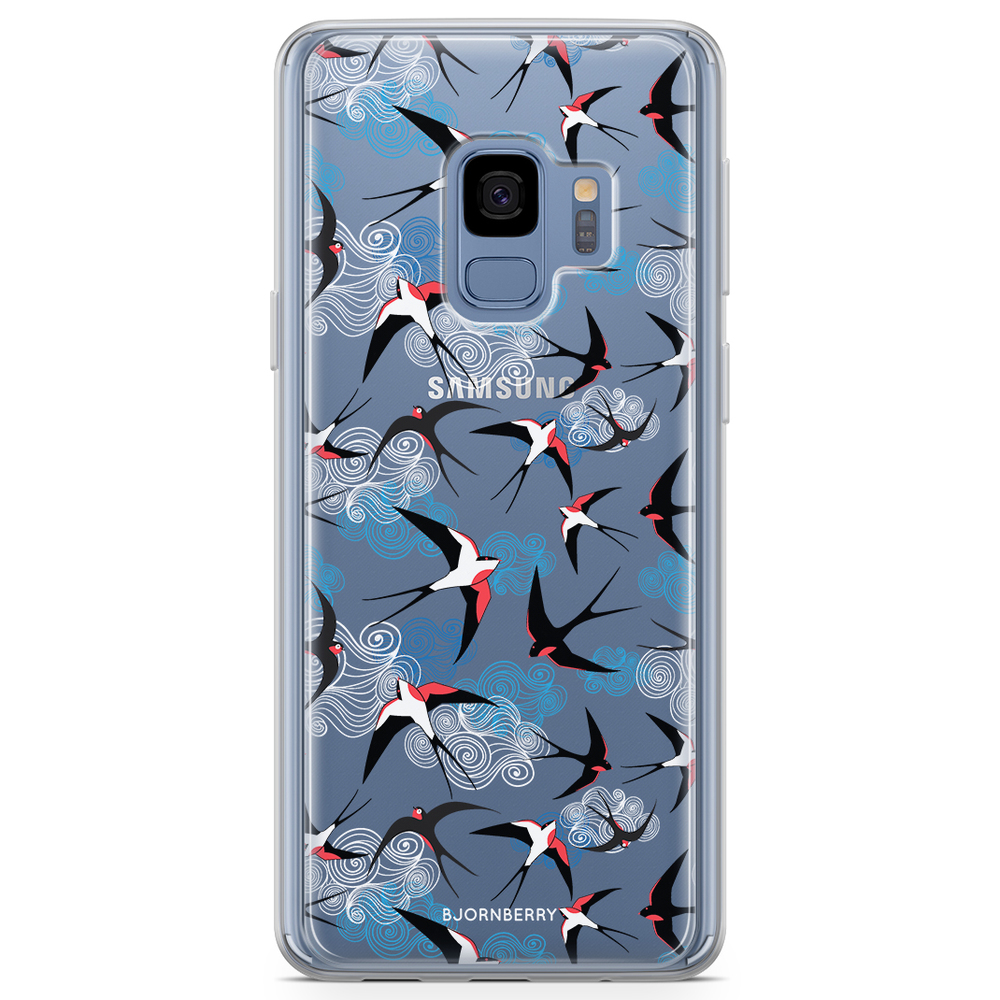 Samsung Galaxy S9 Fashion Case - Swallows