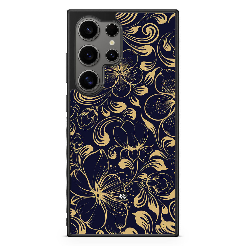 Samsung Galaxy S24 Ultra Case - Blue Flowers