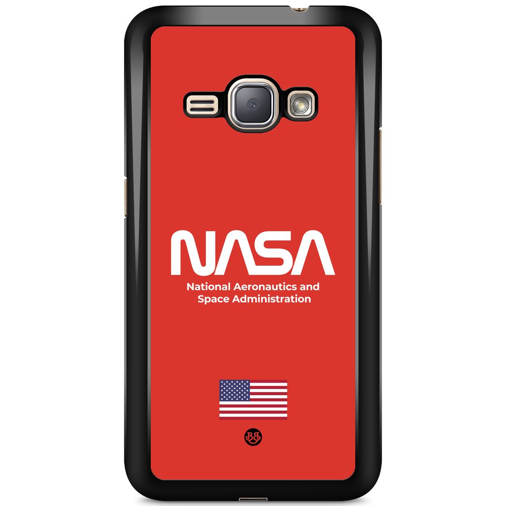 Samsung Galaxy J1 (2016) Case - NASA Worm Red