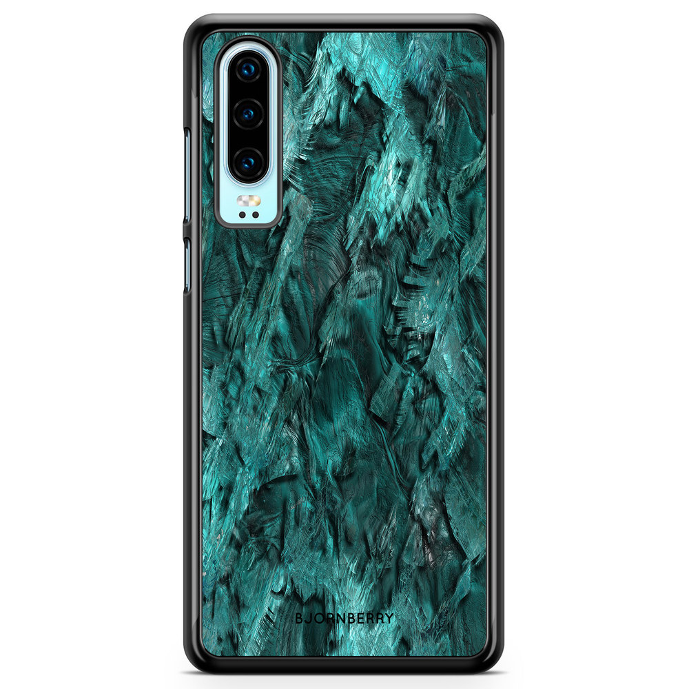 Huawei P30 Case - Green Crystal