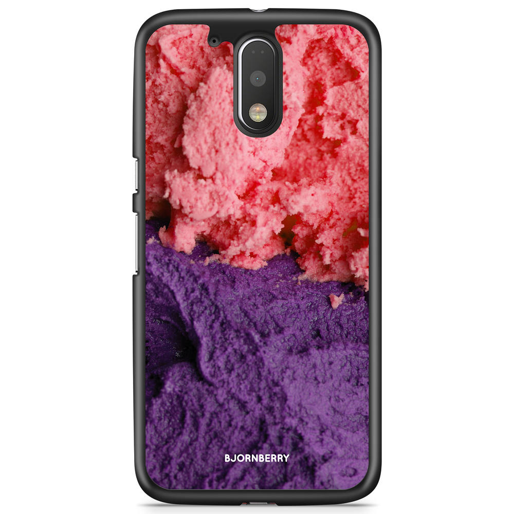 Moto G4/G4 Plus Case - Icecream Pink/Purple