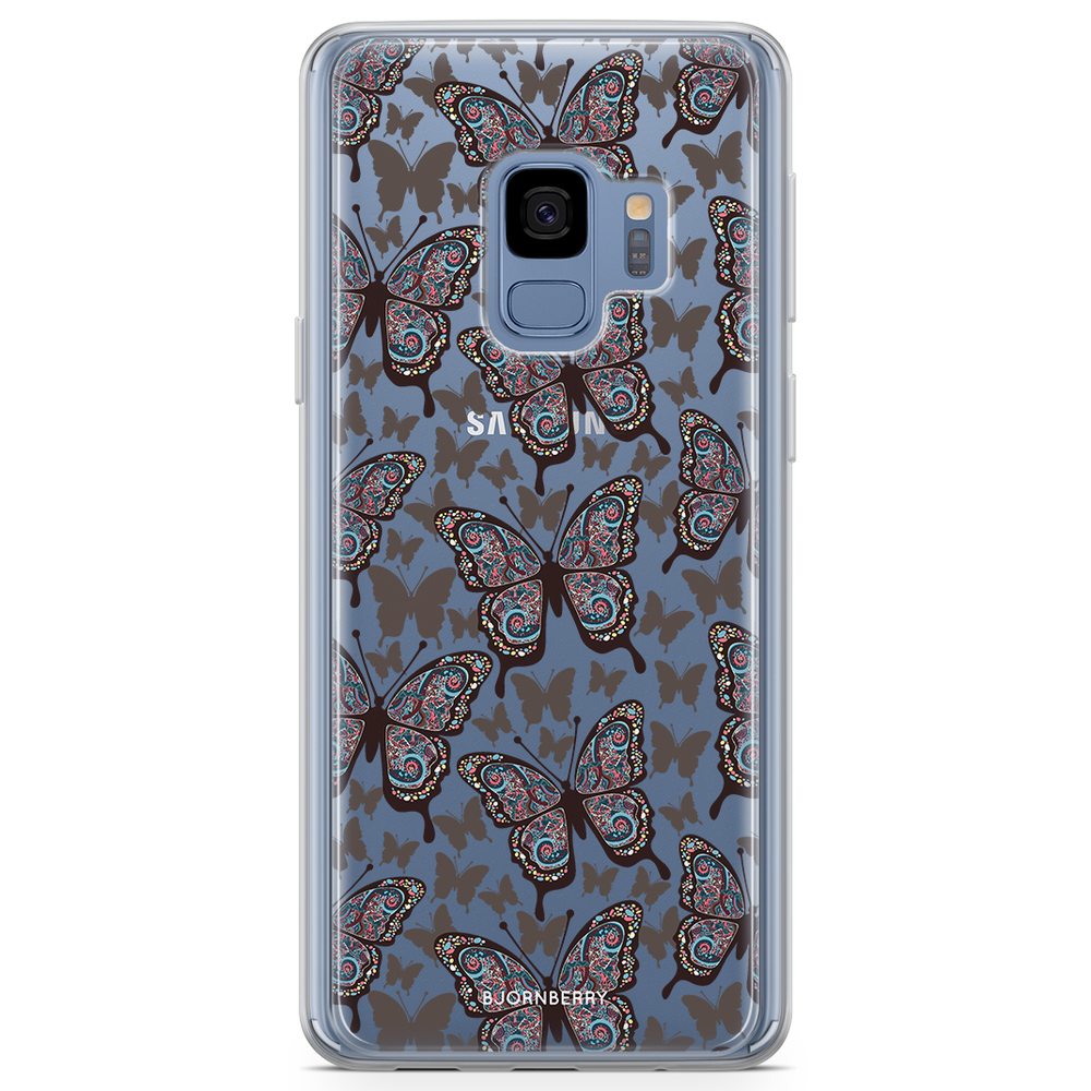 Samsung Galaxy S9 Fashion Case - Colorful Butterflies