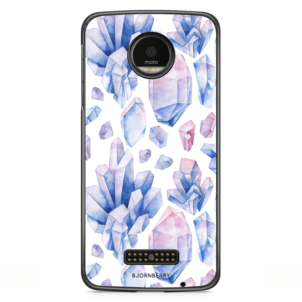 Moto Z2 Play Case - Pastel Crystals