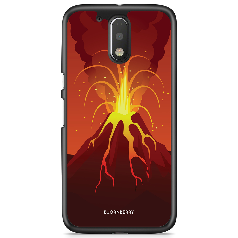 Moto G4/G4 Plus Case - Cartoon Vulcano