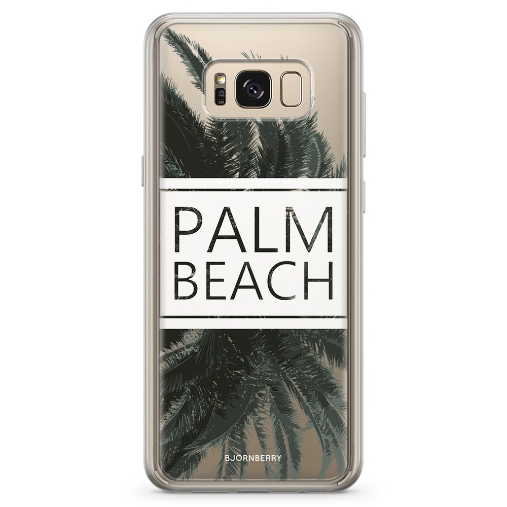 Samsung Galaxy S8 Plus Fashion Case - Palm Beach