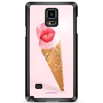 Samsung Galaxy Note 4 Skal - Läpp-Glass