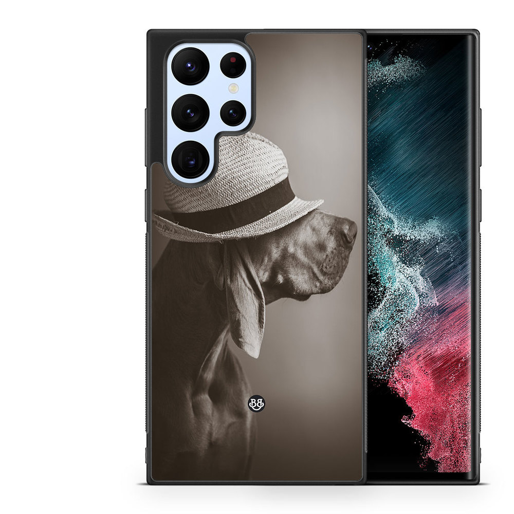 Samsung Galaxy S22 Ultra 5G Case - Dog With Hat