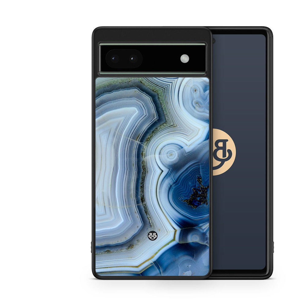 Google Pixel 6a Case - Blue stone