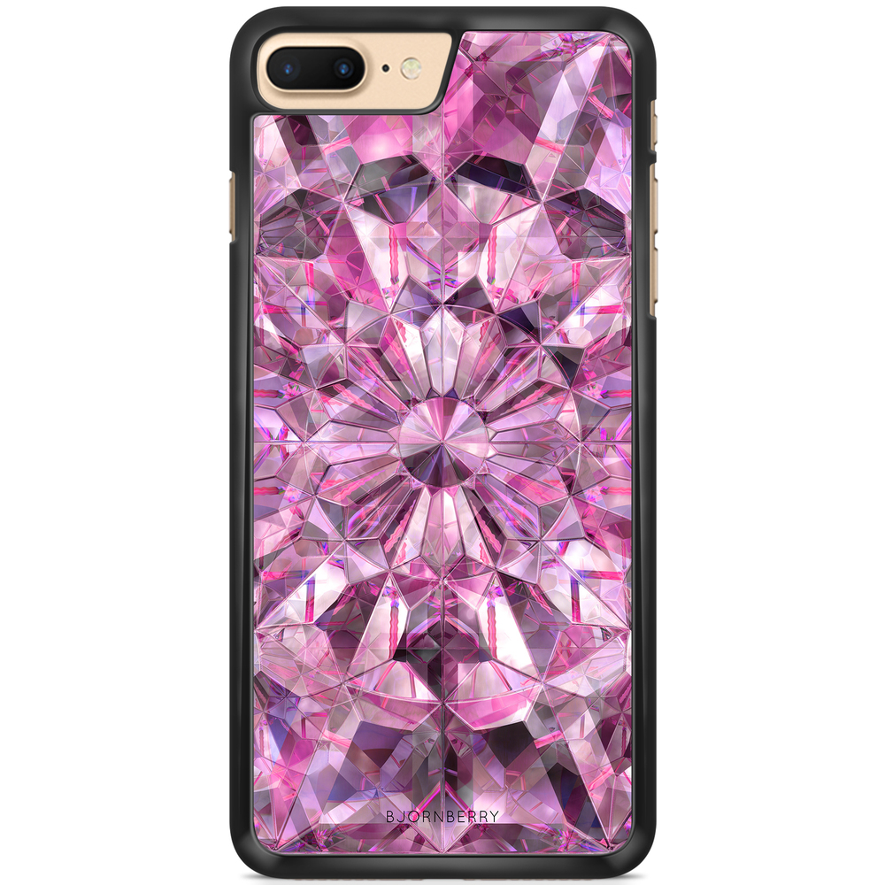iPhone 7 Plus Case - Pink Crystals