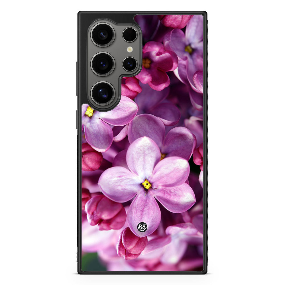 Samsung Galaxy S24 Ultra Case - Purple Spring Flower