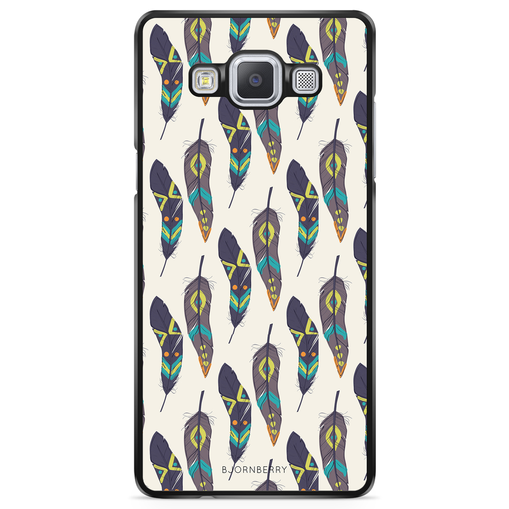 Samsung Galaxy A5 (2015) Case - Ethnic Feathers