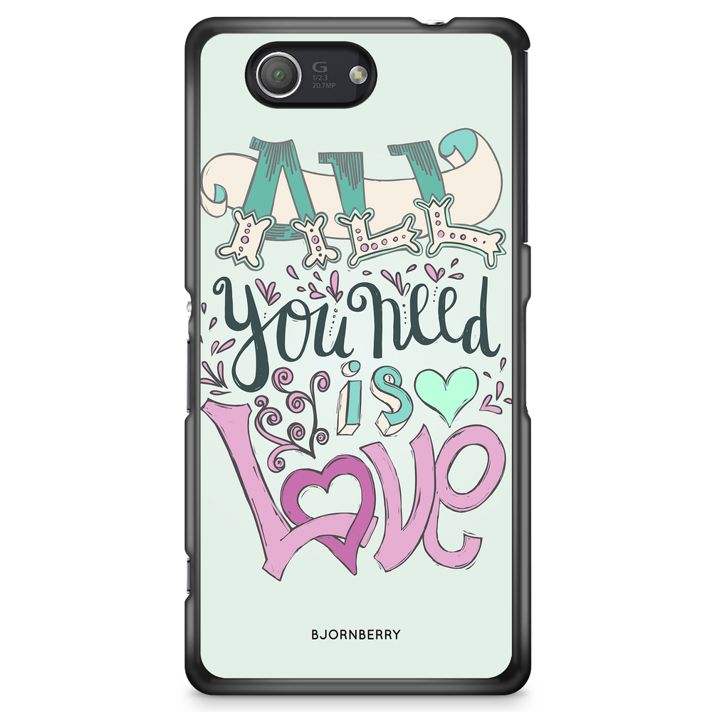 Sony Xperia Z3 Compact Case - All You Need Is Love