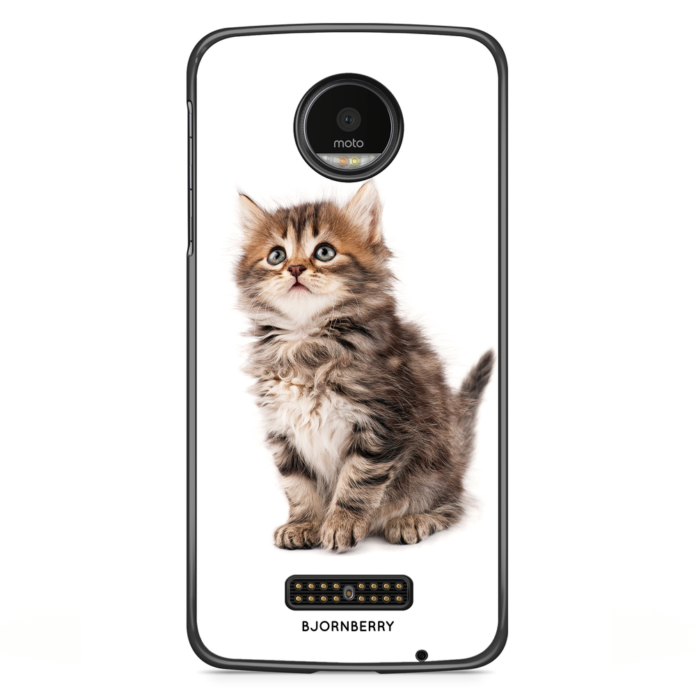 Moto Z2 Play Case - Cute Kitten