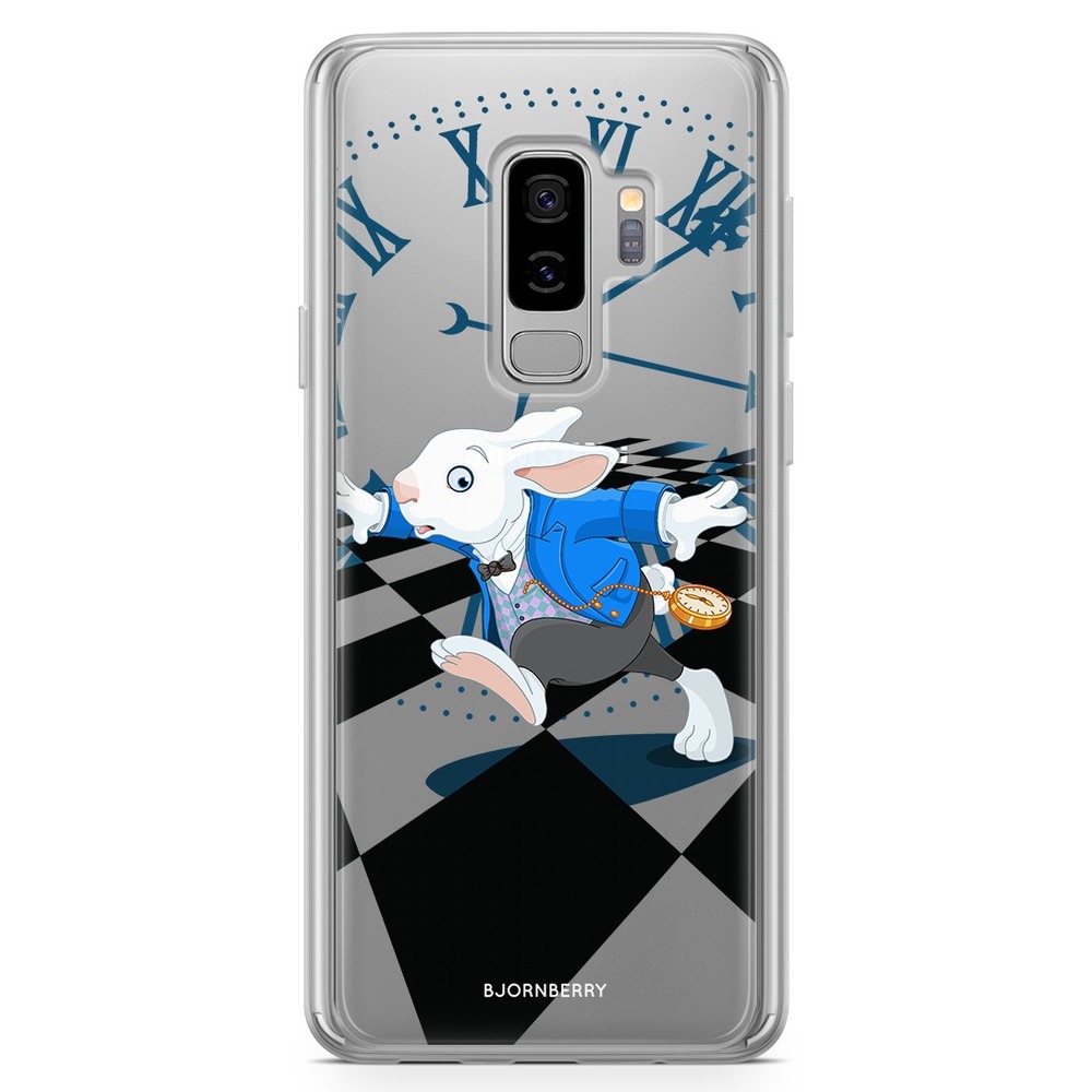 Samsung Galaxy S9 Plus Fashion Case - White Rabbit