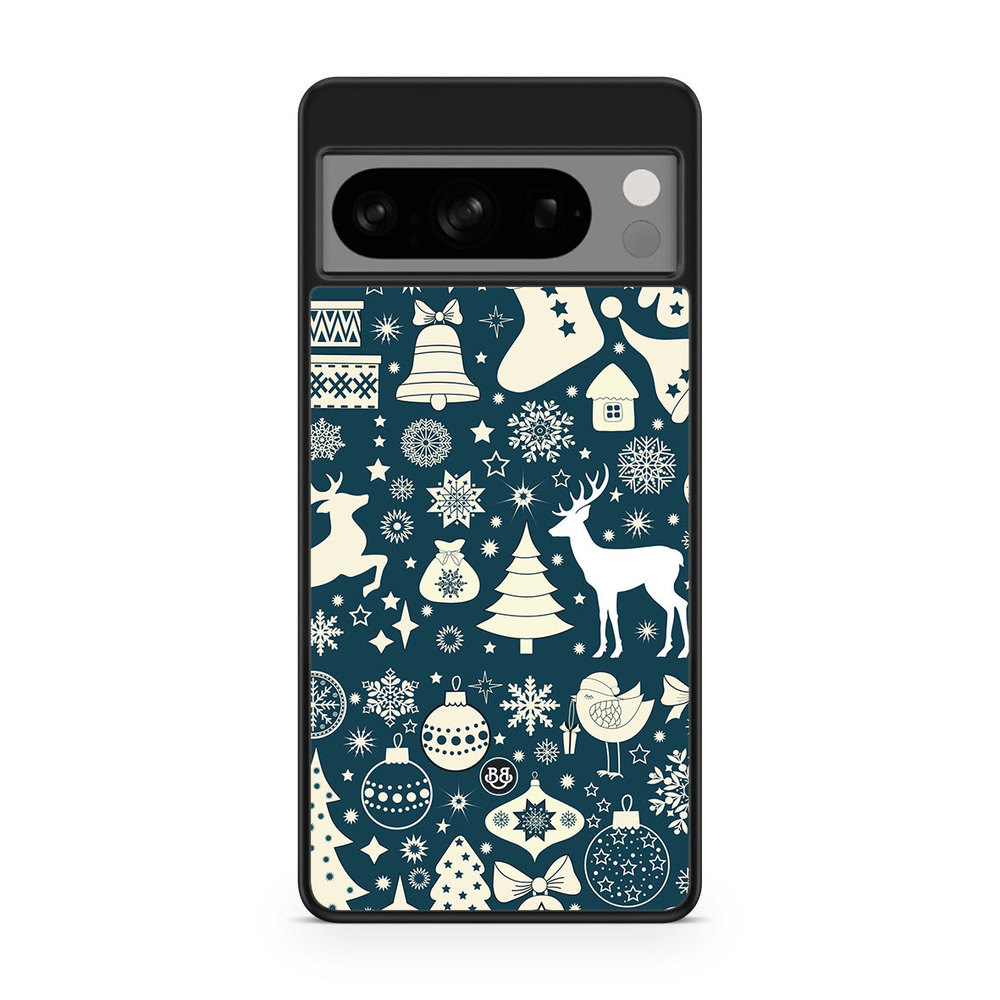 Google Pixel 8 Pro Case - Reindeers & Spruces