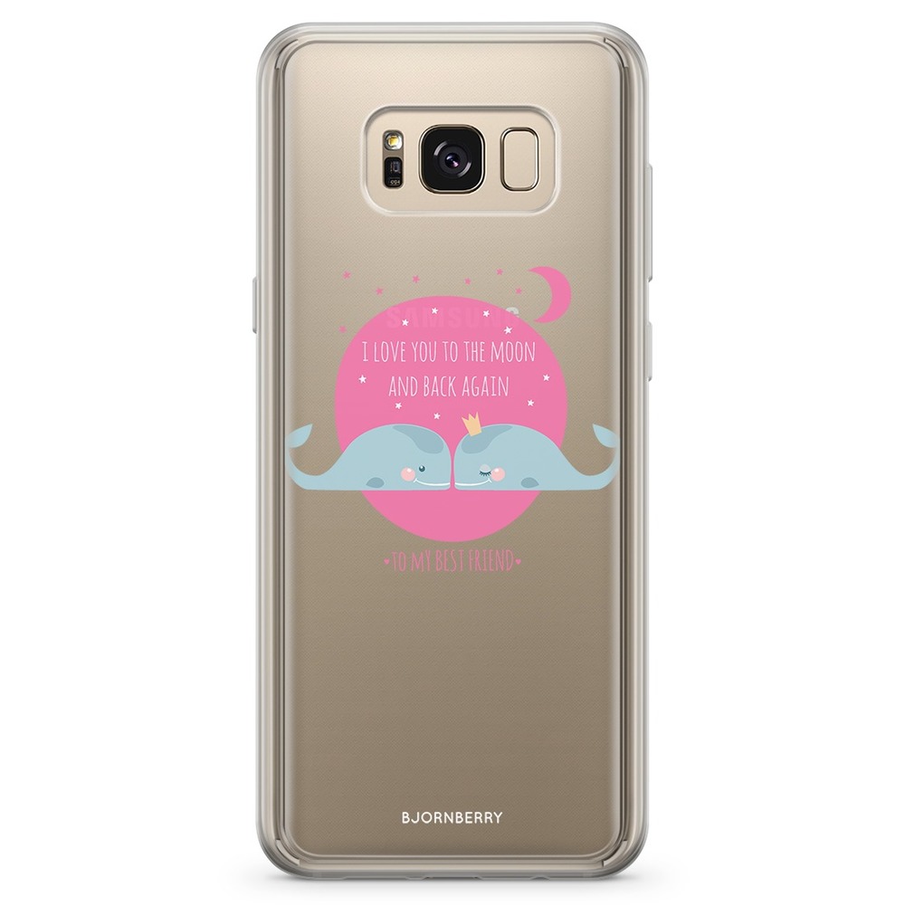 Samsung Galaxy S8 Plus Fashion Skal - Love You To The Moon
