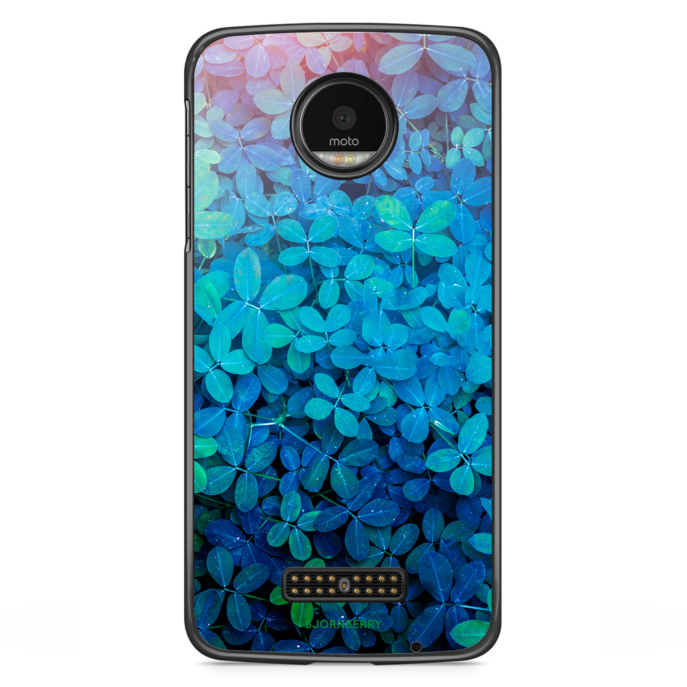 Moto Z2 Play Case - Leaf Flowers