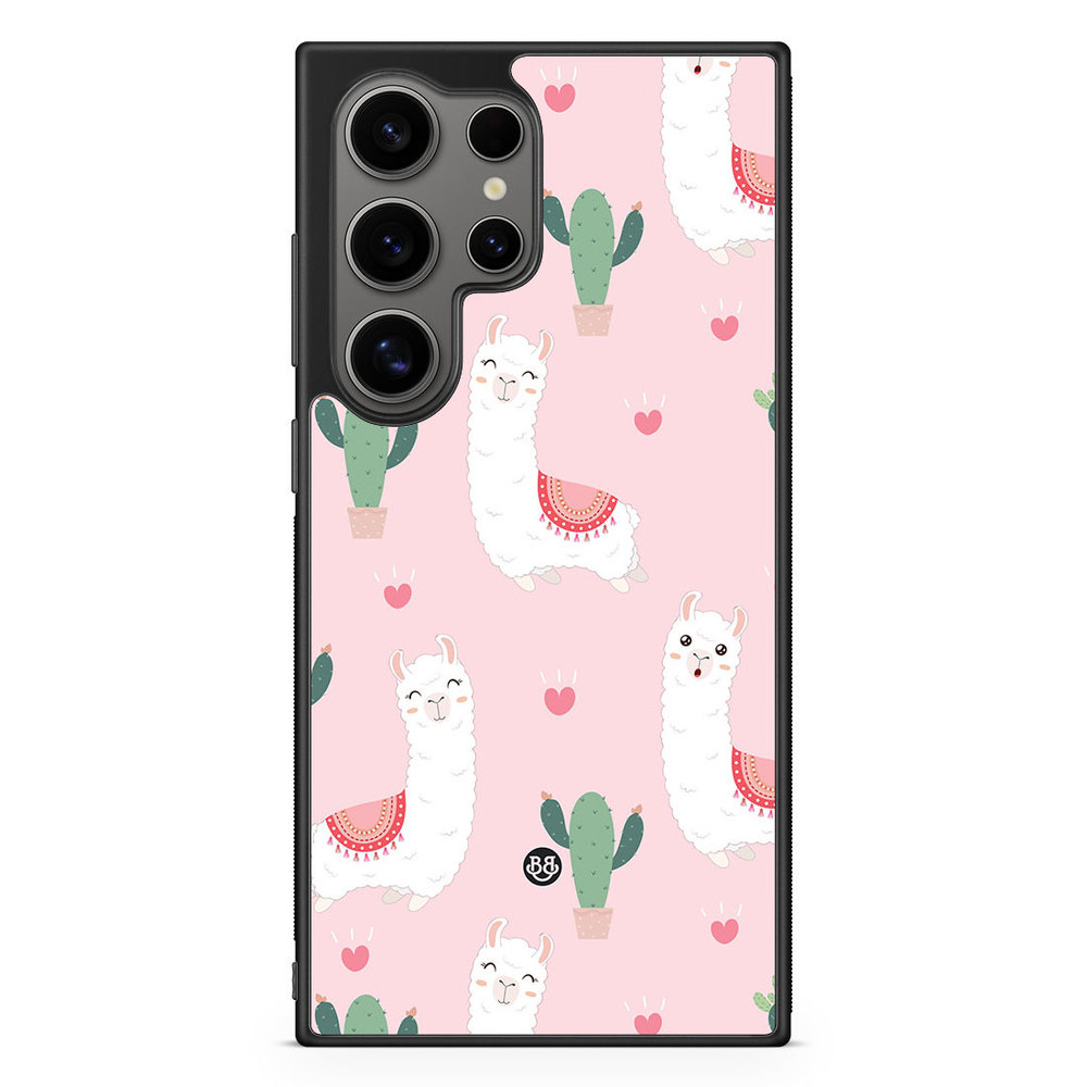 Samsung Galaxy S24 Ultra Case - Llama Pattern
