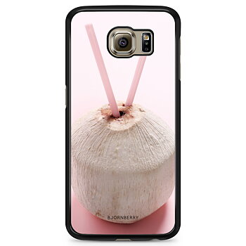 Samsung Galaxy S6 Edge Skal - Rosa Kokosnöt