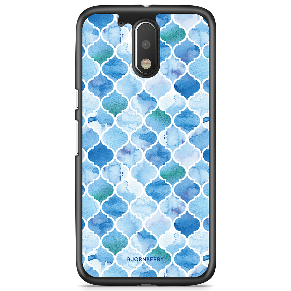 Moto G4/G4 Plus Case - Watercolour Moroccan
