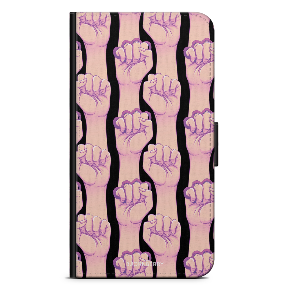 Sony Xperia XZ1 Wallet Case - Hand Pattern