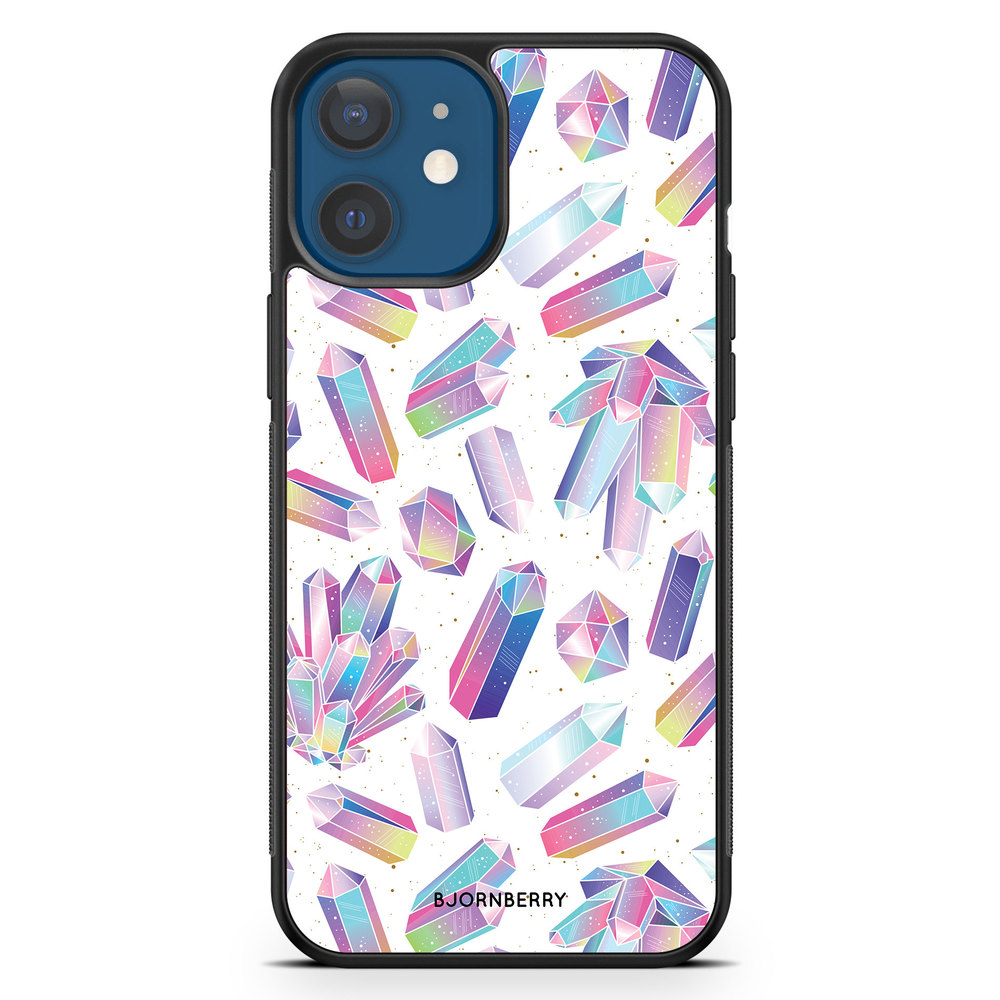 iPhone 12 Mini Skal - Kristaller Regnbåge | Mobilskal & Mobilfodral BJORNBERRY