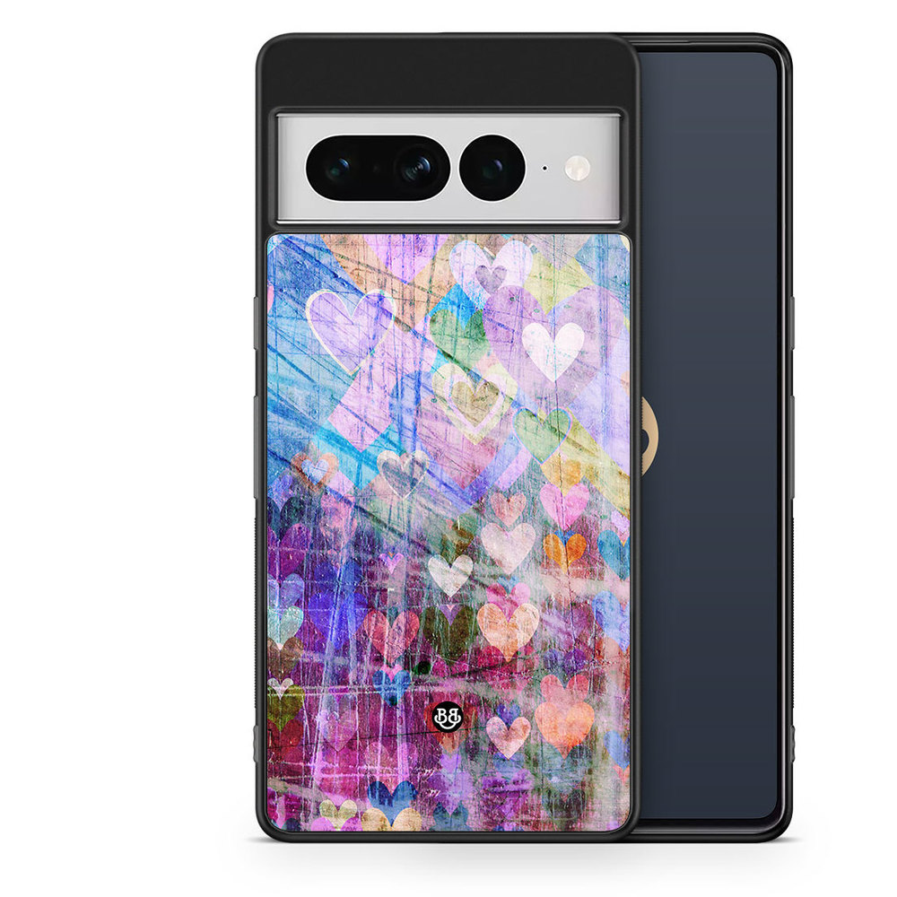 Google Pixel 7 Pro Case - Hearts