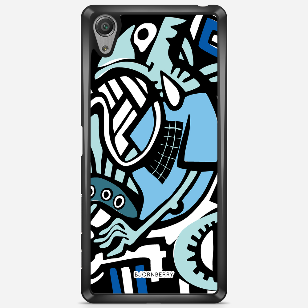 Sony Xperia X Performance Case - Grafitti Lizard