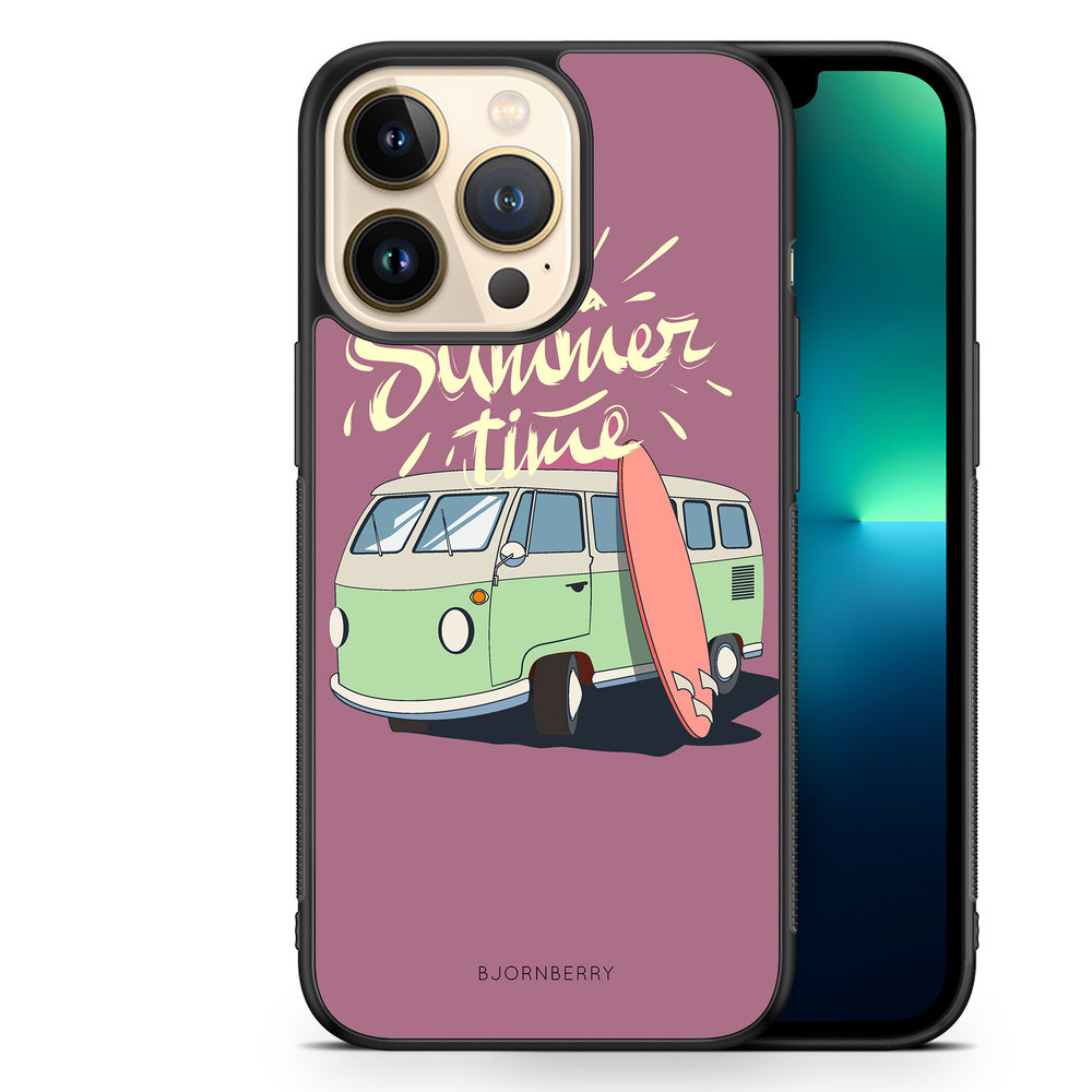 iPhone 13 Pro Case - Summer Van (Pink)