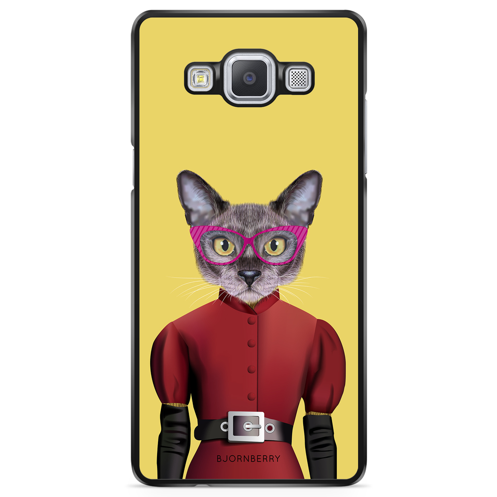 Samsung Galaxy A5 (2015) Case - Hipster Cat