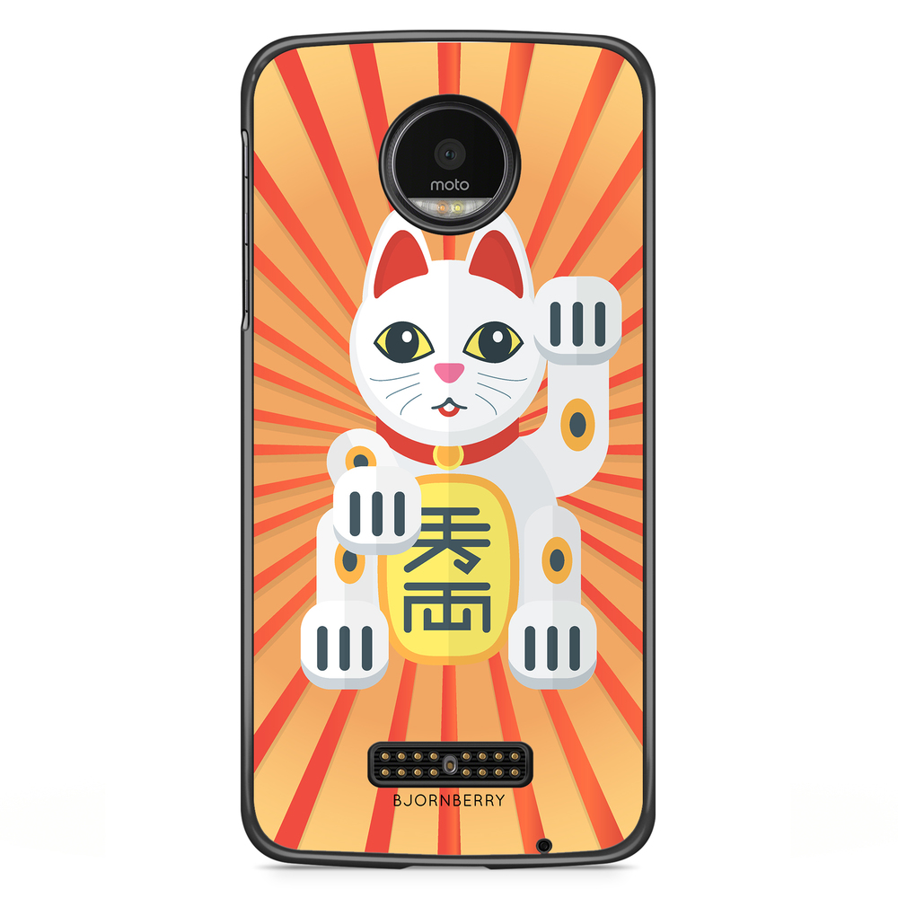 Moto Z2 Play Case - Lucky Cat