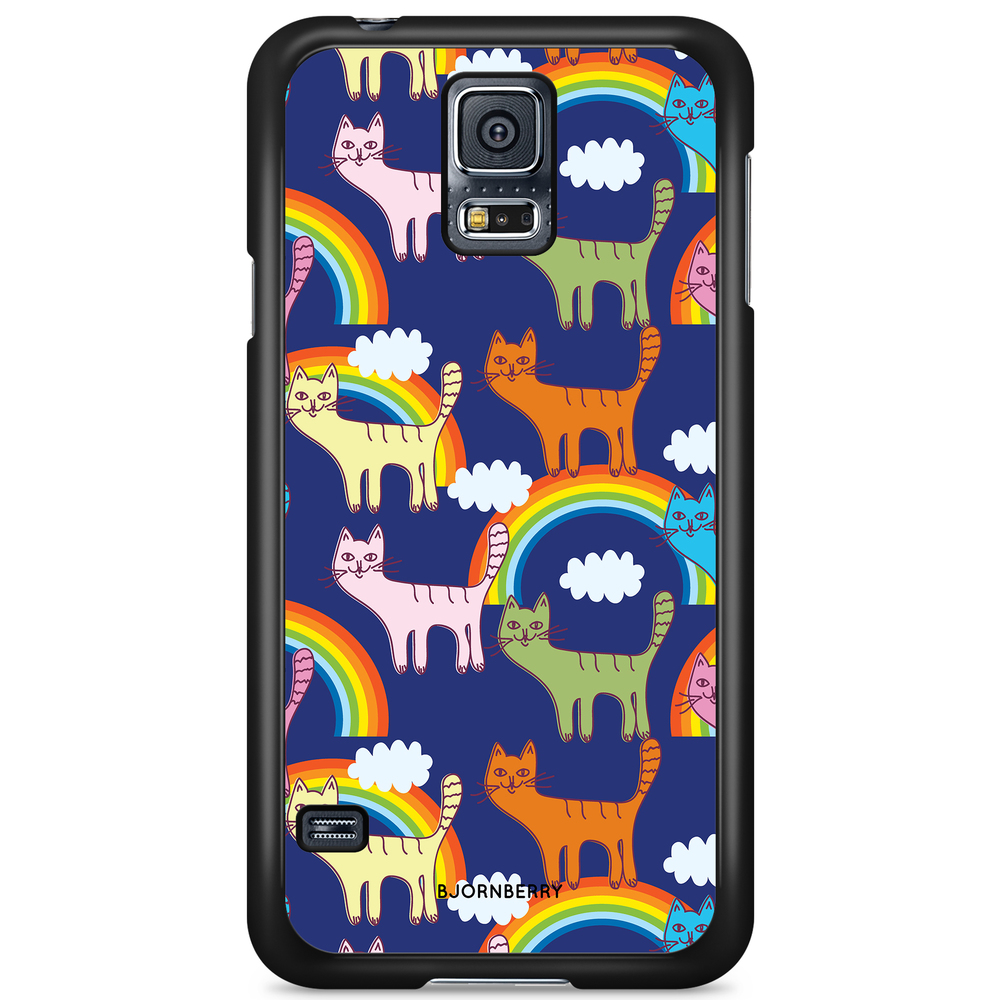 Samsung Galaxy S5/S5 NEO Case - Cats & Rainbows