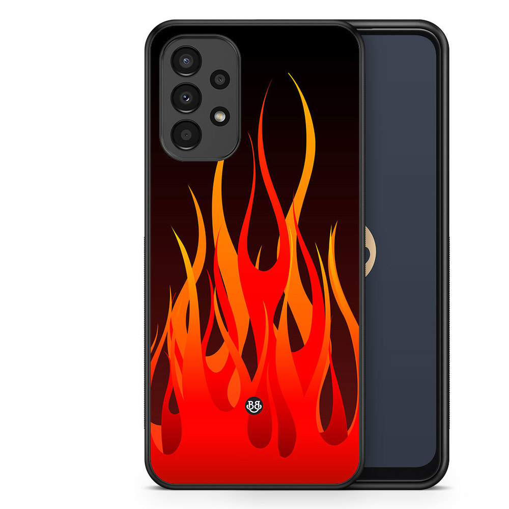 Samsung Galaxy A13 Case - Flames