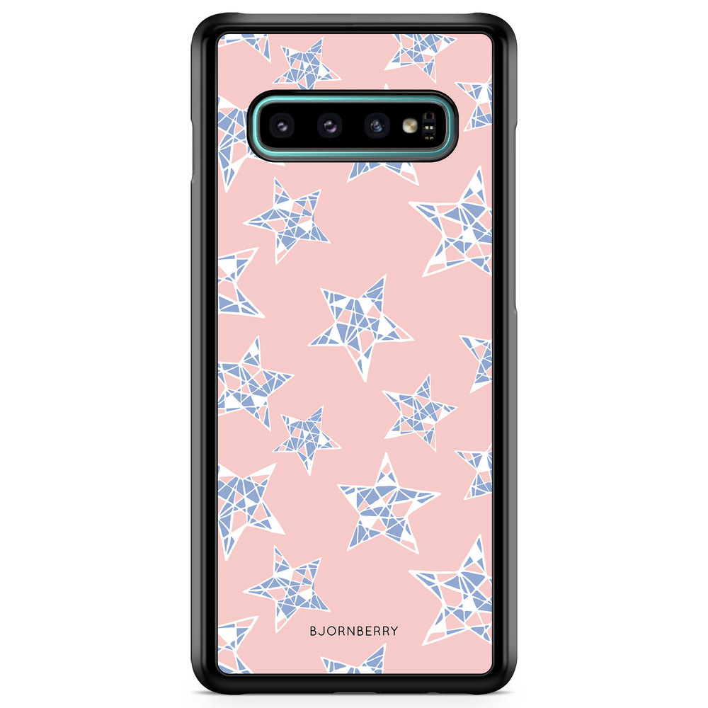 Samsung Galaxy S10 Plus Case - Rose Quartz Stars