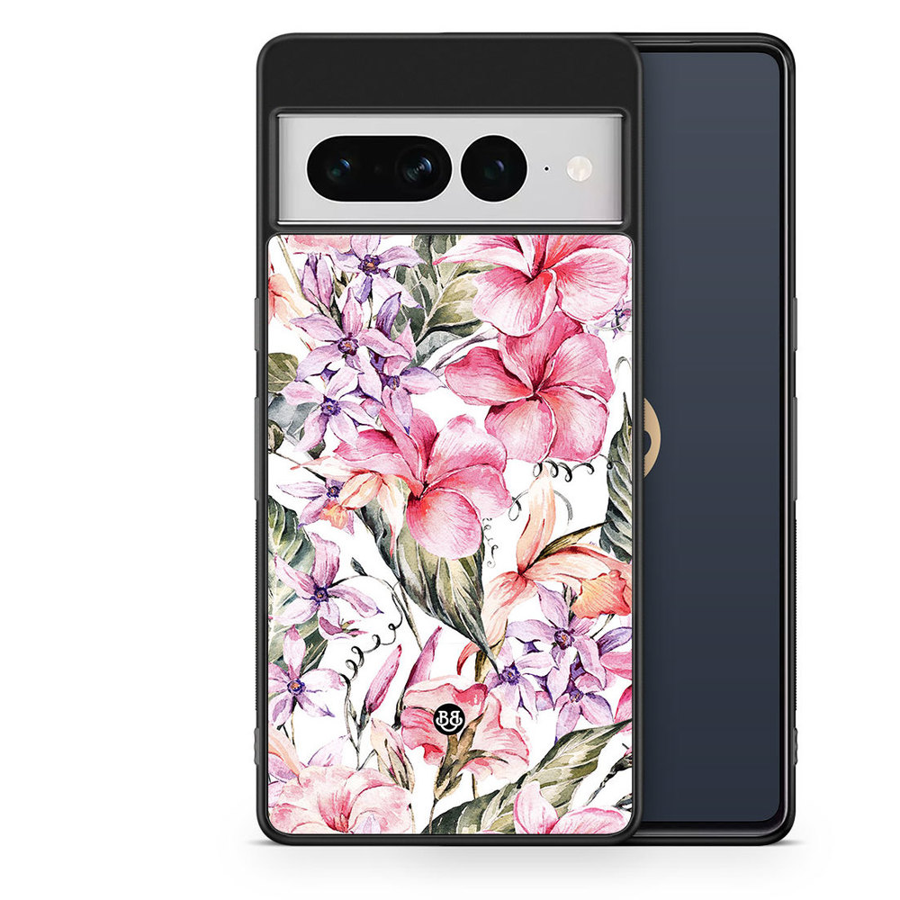 Google Pixel 7 Pro Case - Watercolor Flowers