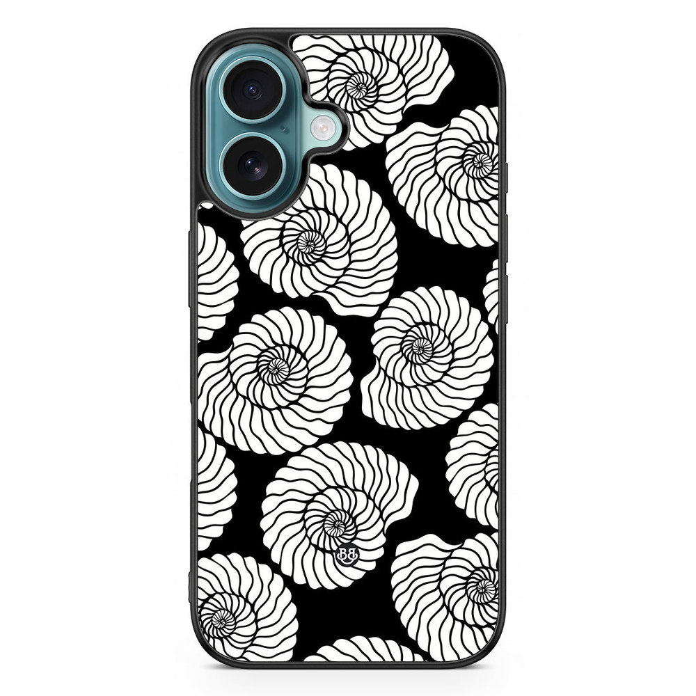 iPhone 16 Case - Seashell BW