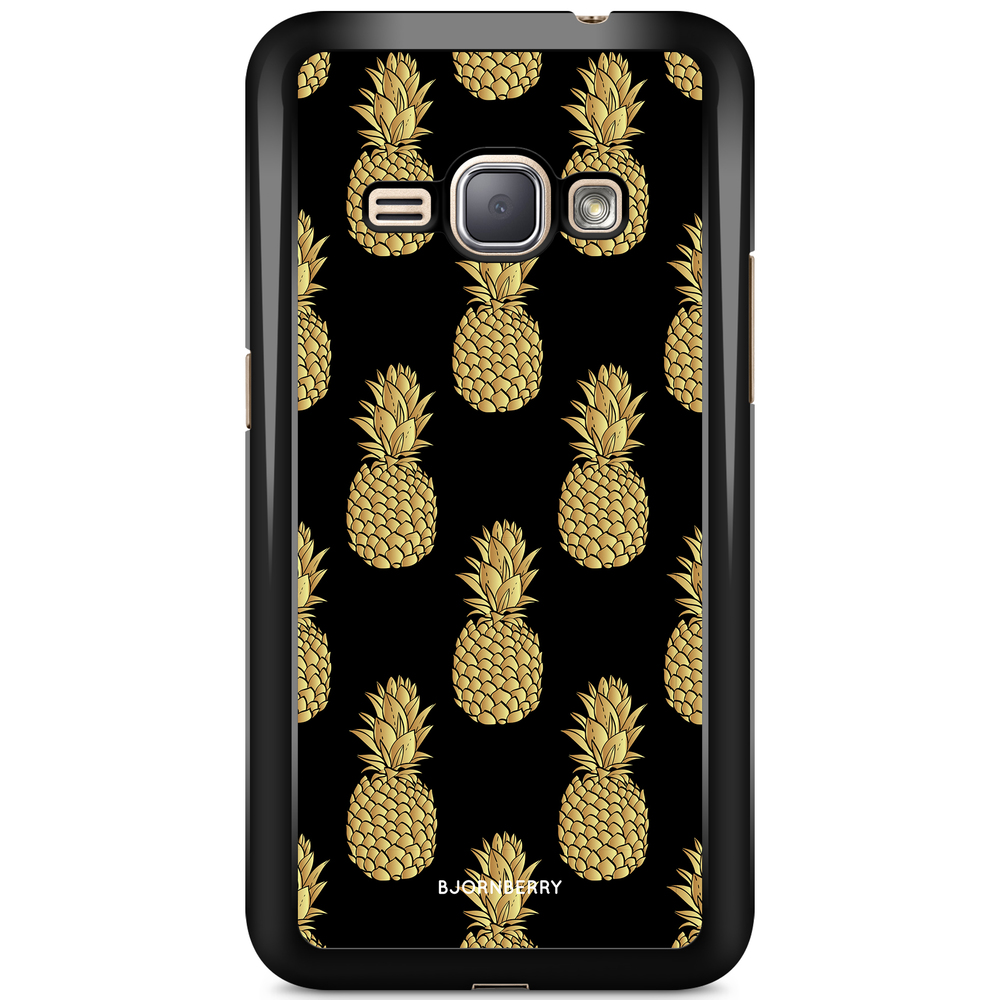 Samsung Galaxy J1 (2016) Case - Gold Pineapples