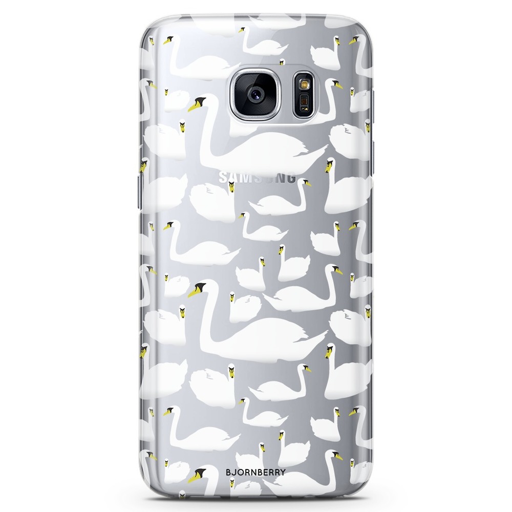 Samsung Galaxy S7 TPU Case - Swan