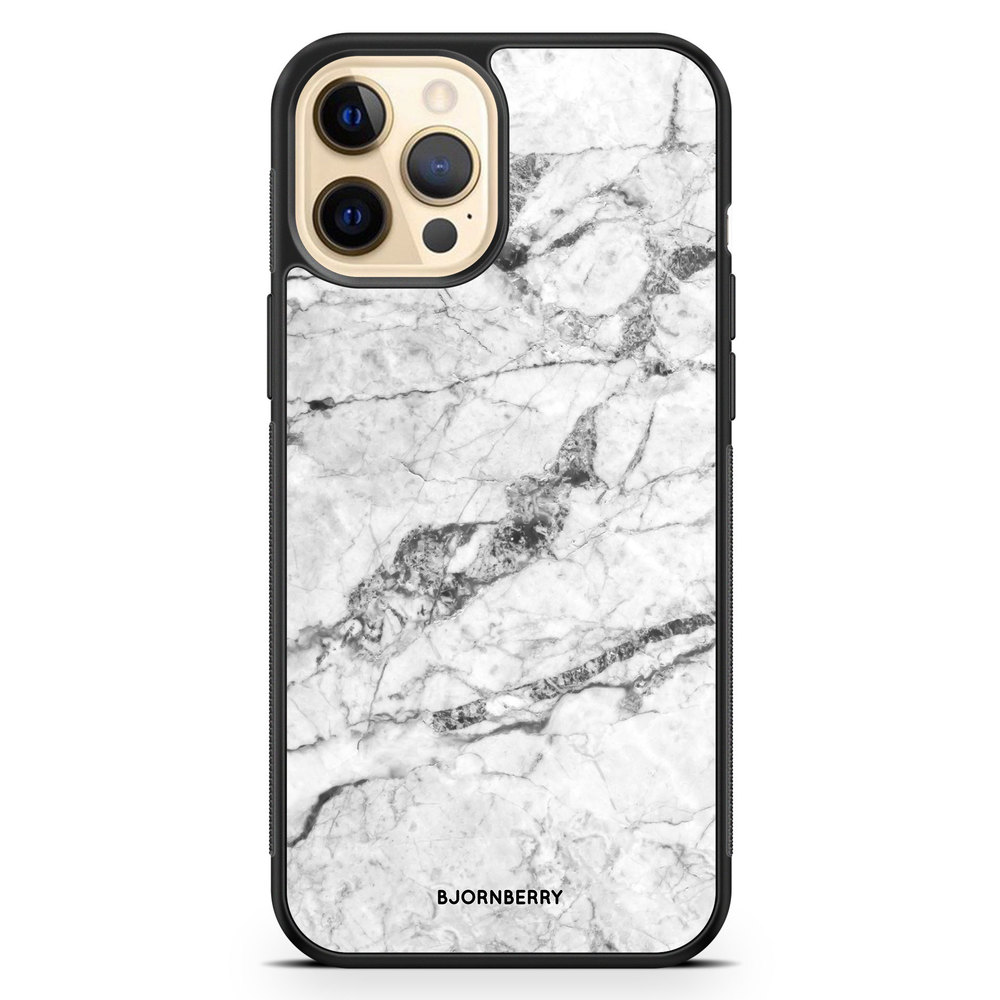 iPhone 12 Pro Max Case - White Marble