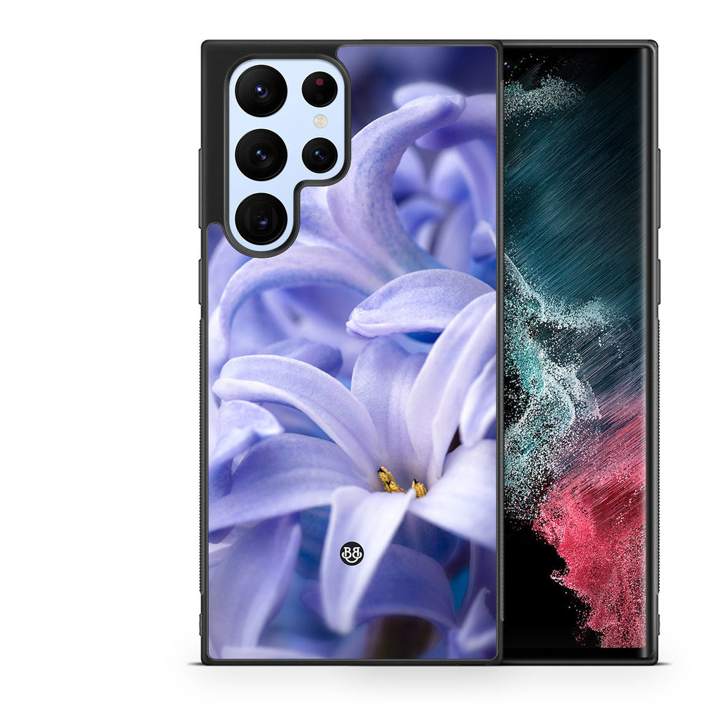 Samsung Galaxy S22 Ultra 5G Case - Blue Flower