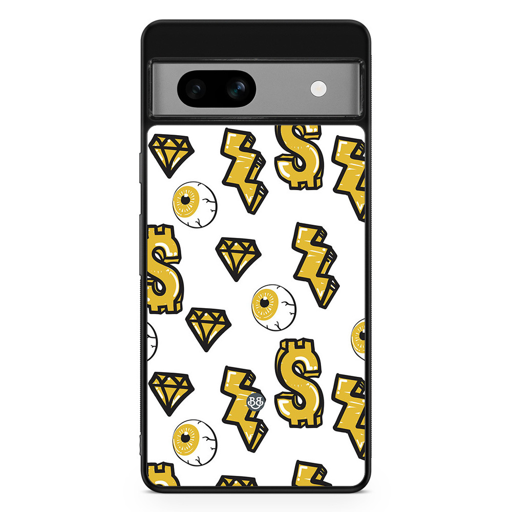 Google Pixel 7a Case - Dollar Pattern