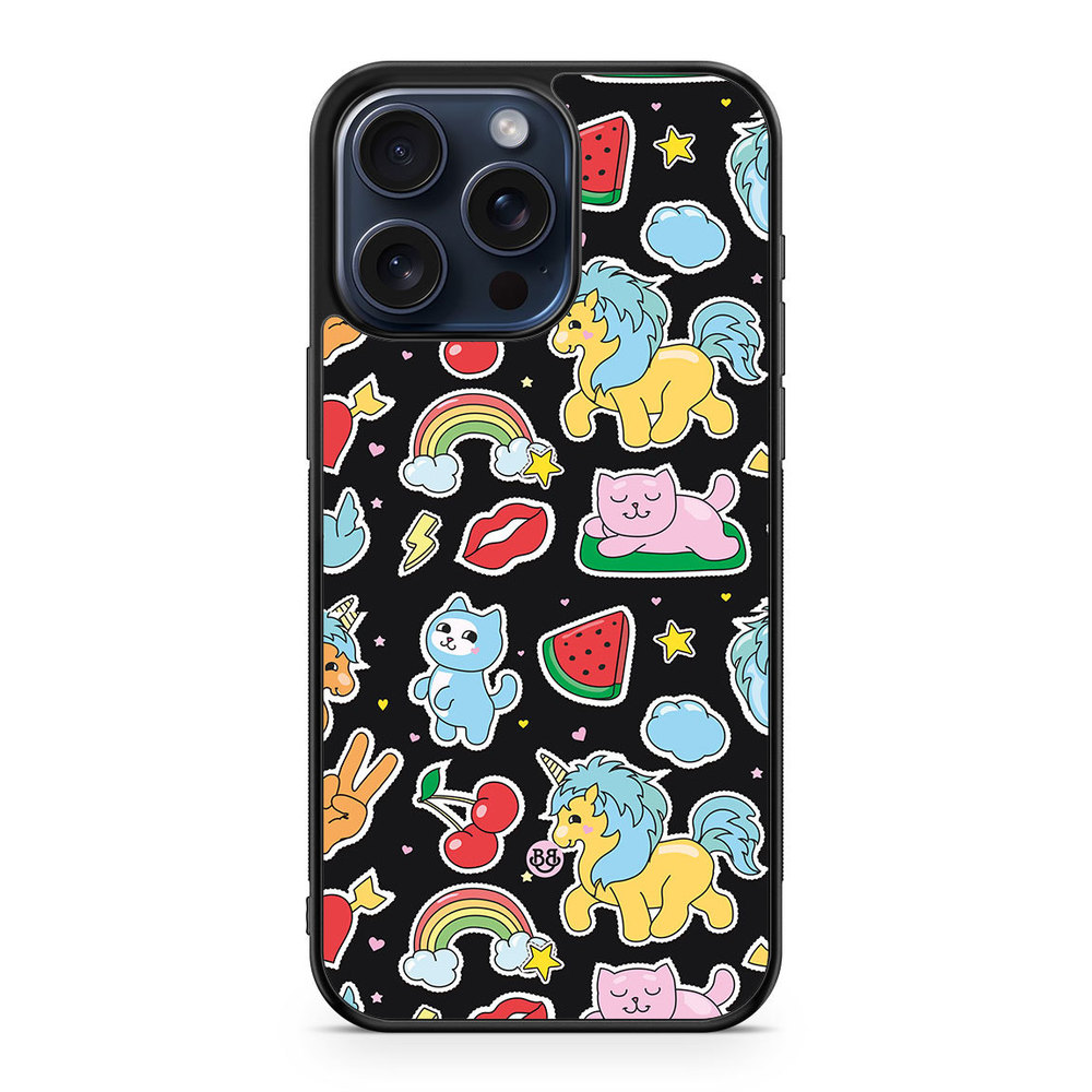iPhone 15 Pro Max Case - Cute Stickers