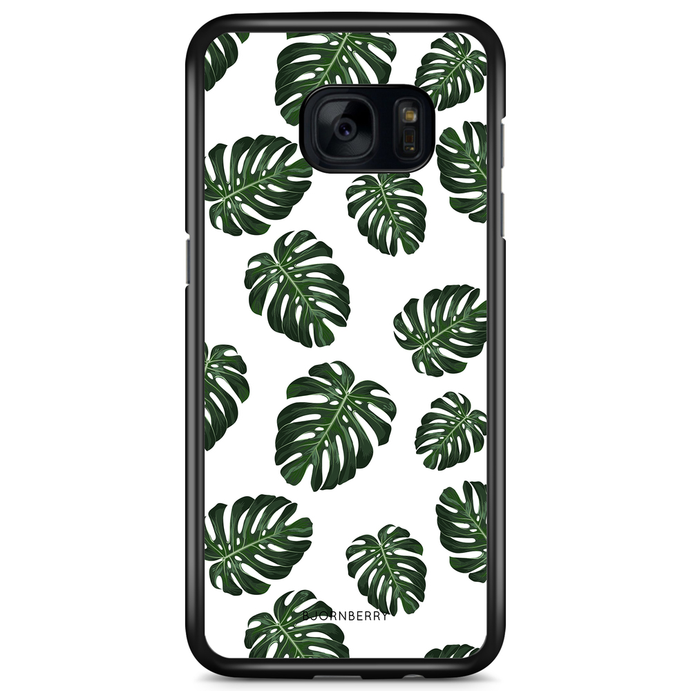 Samsung Galaxy S7 Case - Monstera Pattern