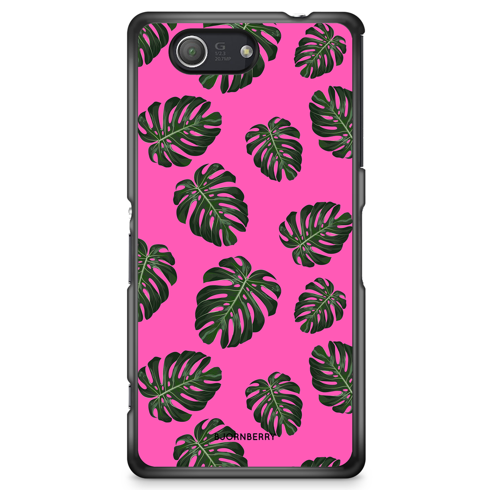 Sony Xperia Z3 Compact Case - Monstera Pink